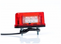 Фонарь подсветки номерного знака Fristom FT-016A LED красный габаритный огонь