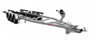 Прицеп для перевозки яхты и катера МЗСА  L 9025-3.35 исп.102 9 метров трёхосный